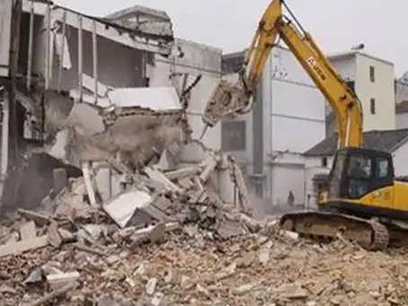 清江浦旧房改造拆除